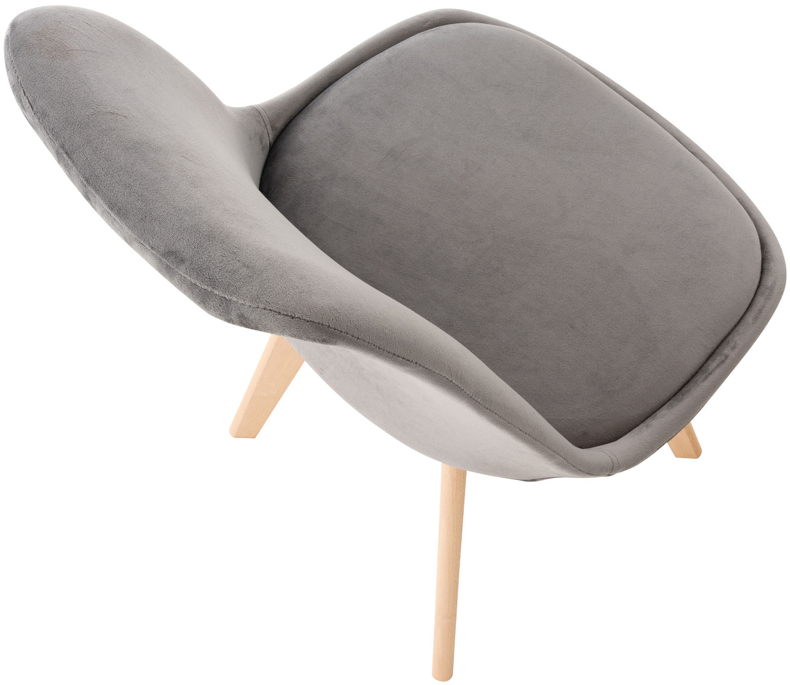 4er Set Stuhl Linares Samt - Image 4