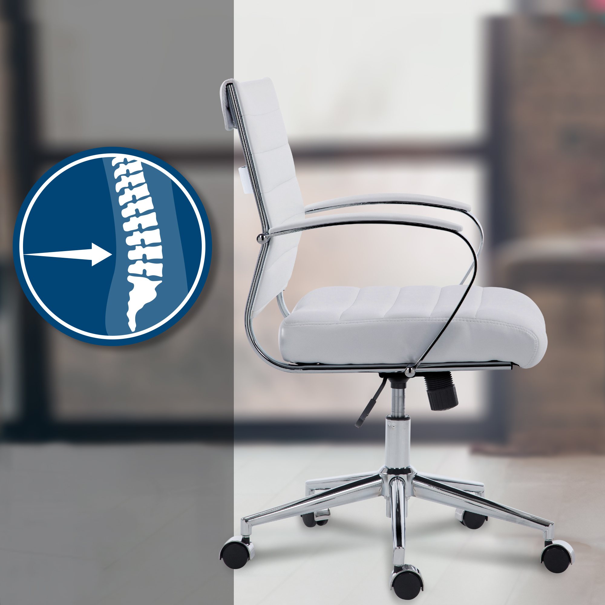 Bürostuhl Oakland Kunstleder - Image 3