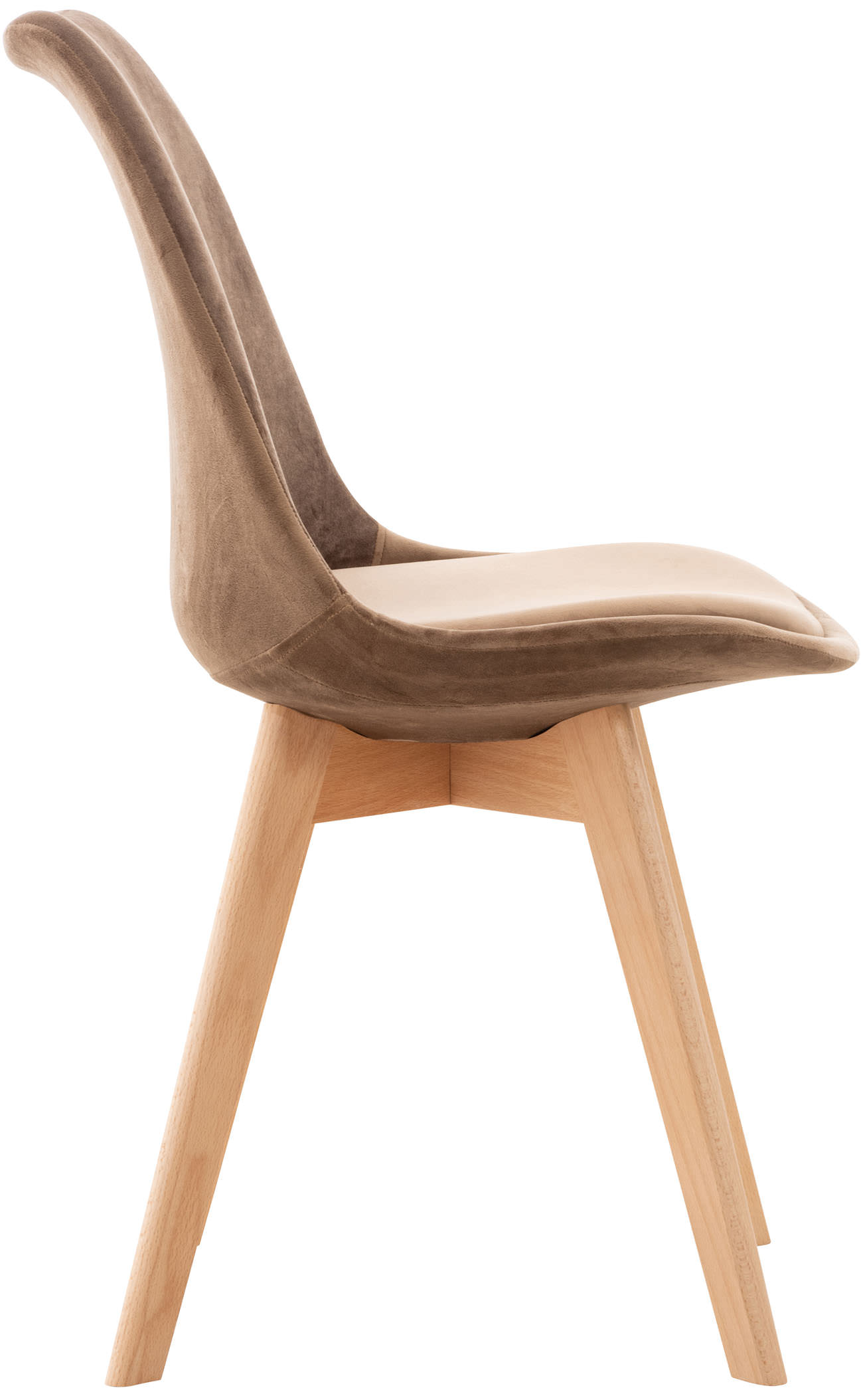 4er Set Stuhl Linares Samt - Image 3
