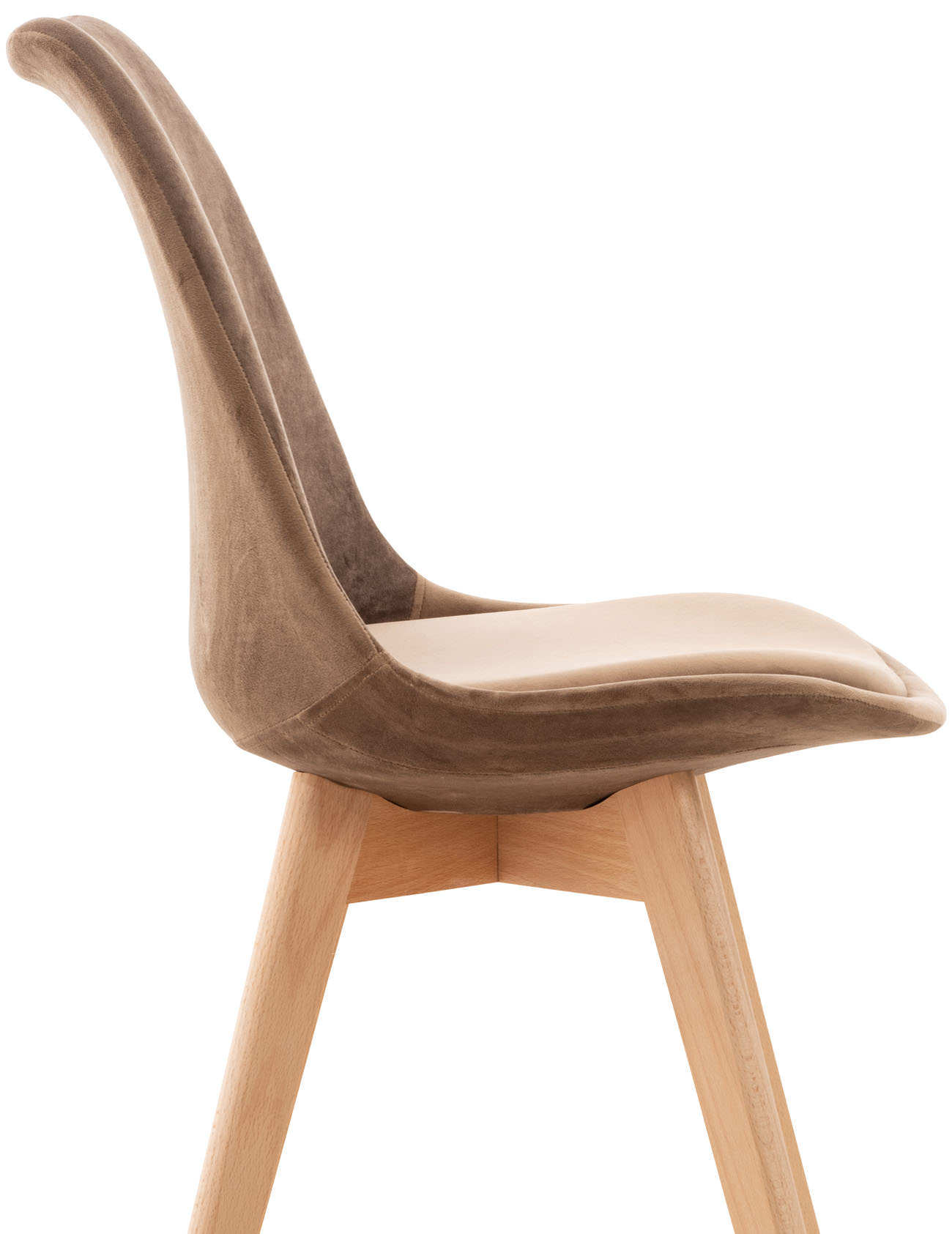 4er Set Stuhl Linares Samt - Image 6