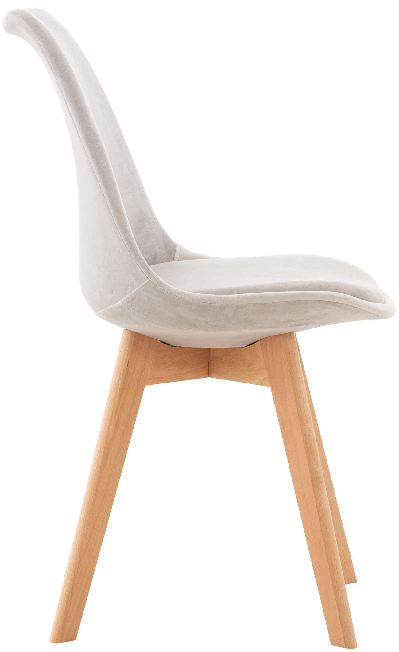 4er Set Stuhl Linares Samt - Image 3
