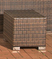 Beistelltisch Barcelona Flachrattan