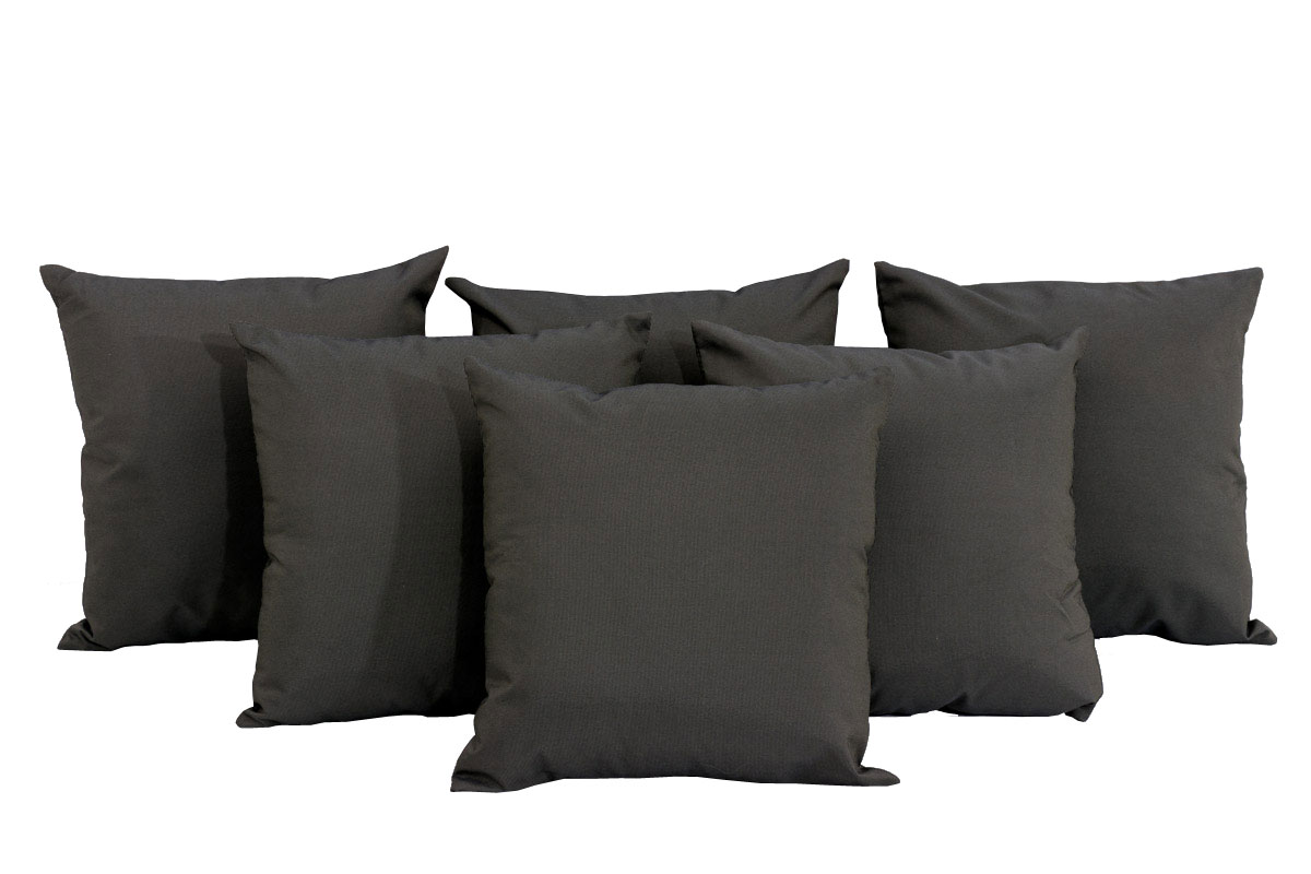 6x DekO-Kissen 45x45 cm