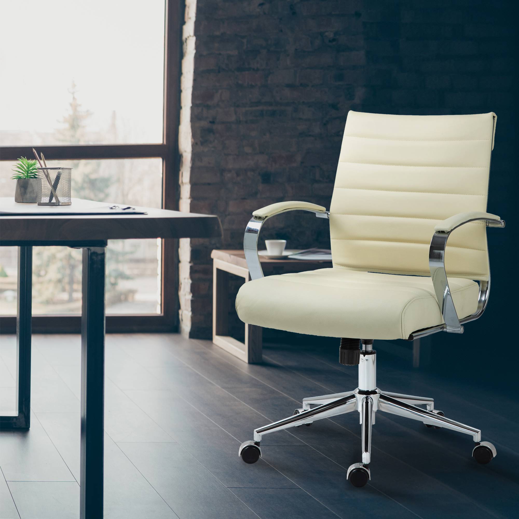 Bürostuhl Oakland Echtleder - Image 6