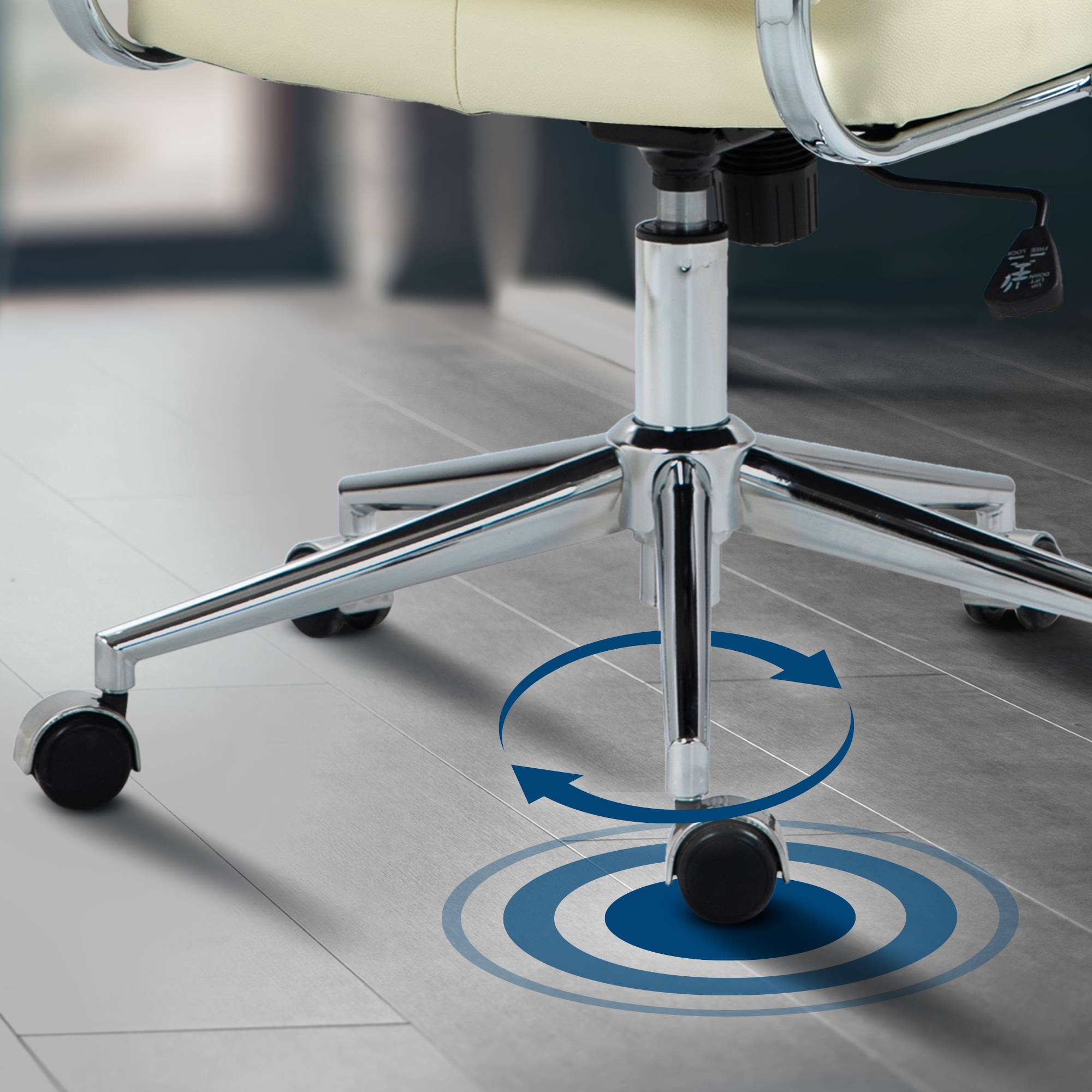 Bürostuhl Oakland Echtleder - Image 5