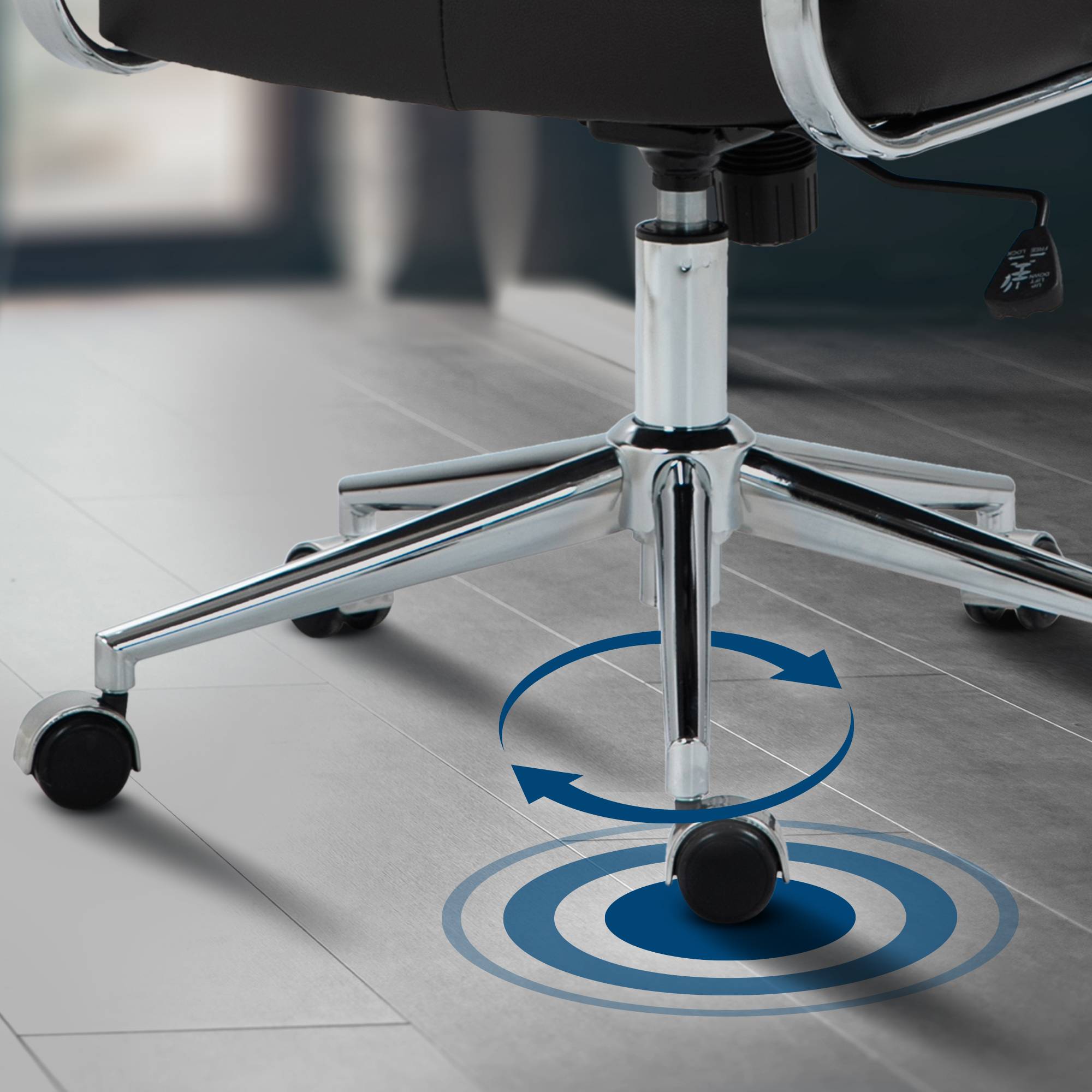 Bürostuhl Oakland Echtleder - Image 5