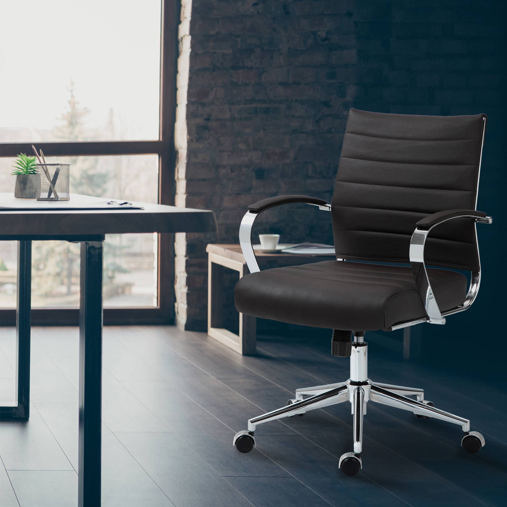 Bürostuhl Oakland Echtleder - Image 6