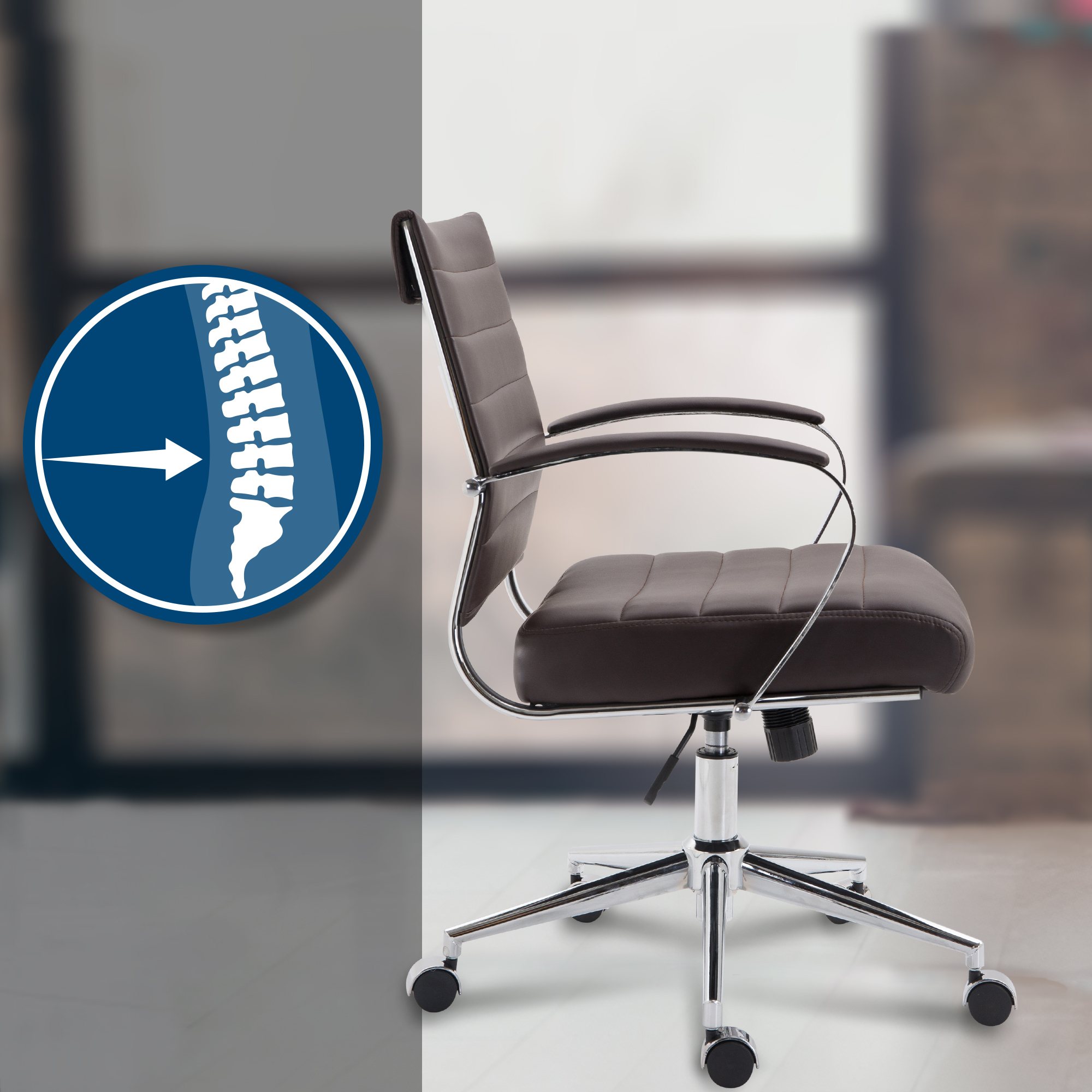 Bürostuhl Oakland Kunstleder - Image 4