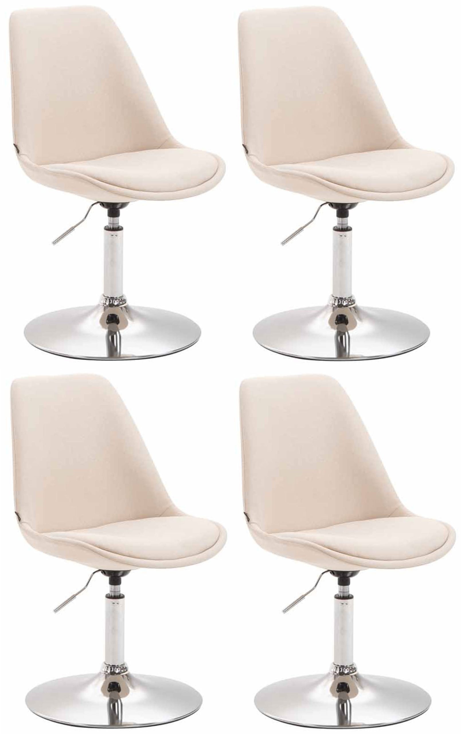 4er Set Stühle Maverick C Stoff