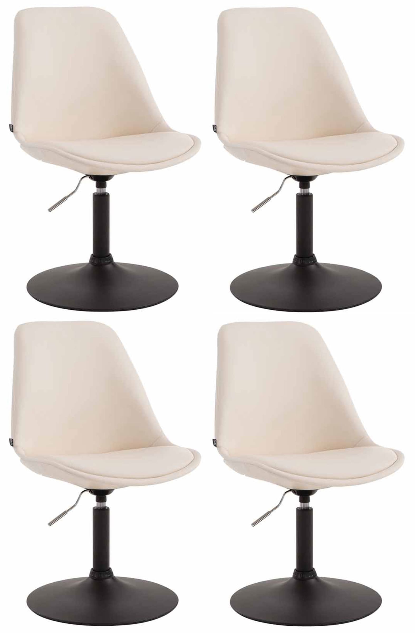 4er Set Esszimmerstühle Maverick B Kunstleder