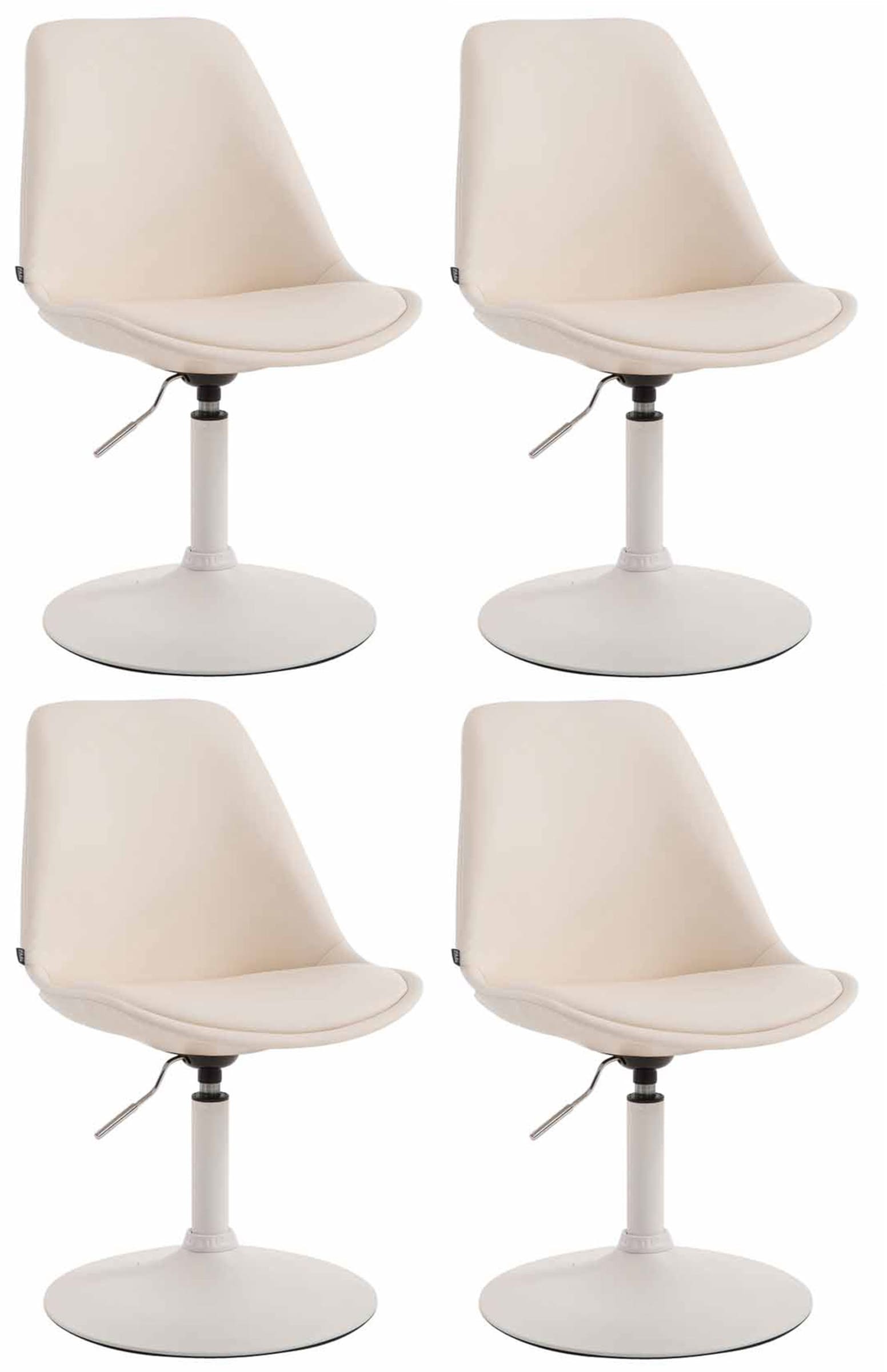 4er Set Esszimmerstühle Maverick W Kunstleder