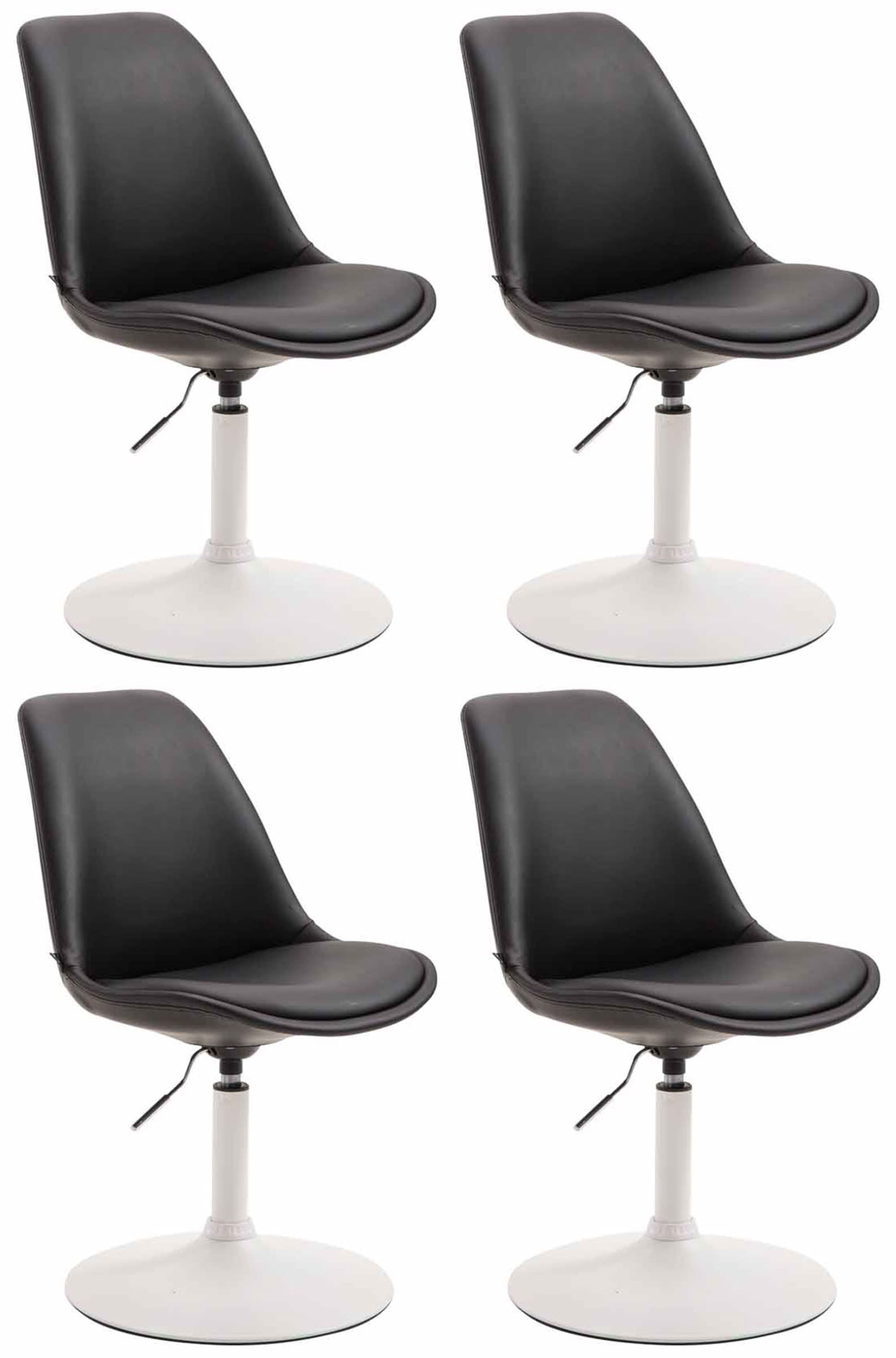 4er Set Esszimmerstühle Maverick W Kunstleder