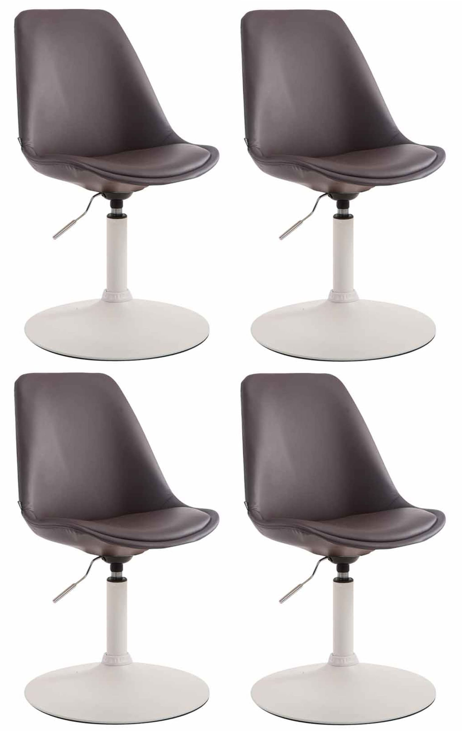 4er Set Esszimmerstühle Maverick W Kunstleder