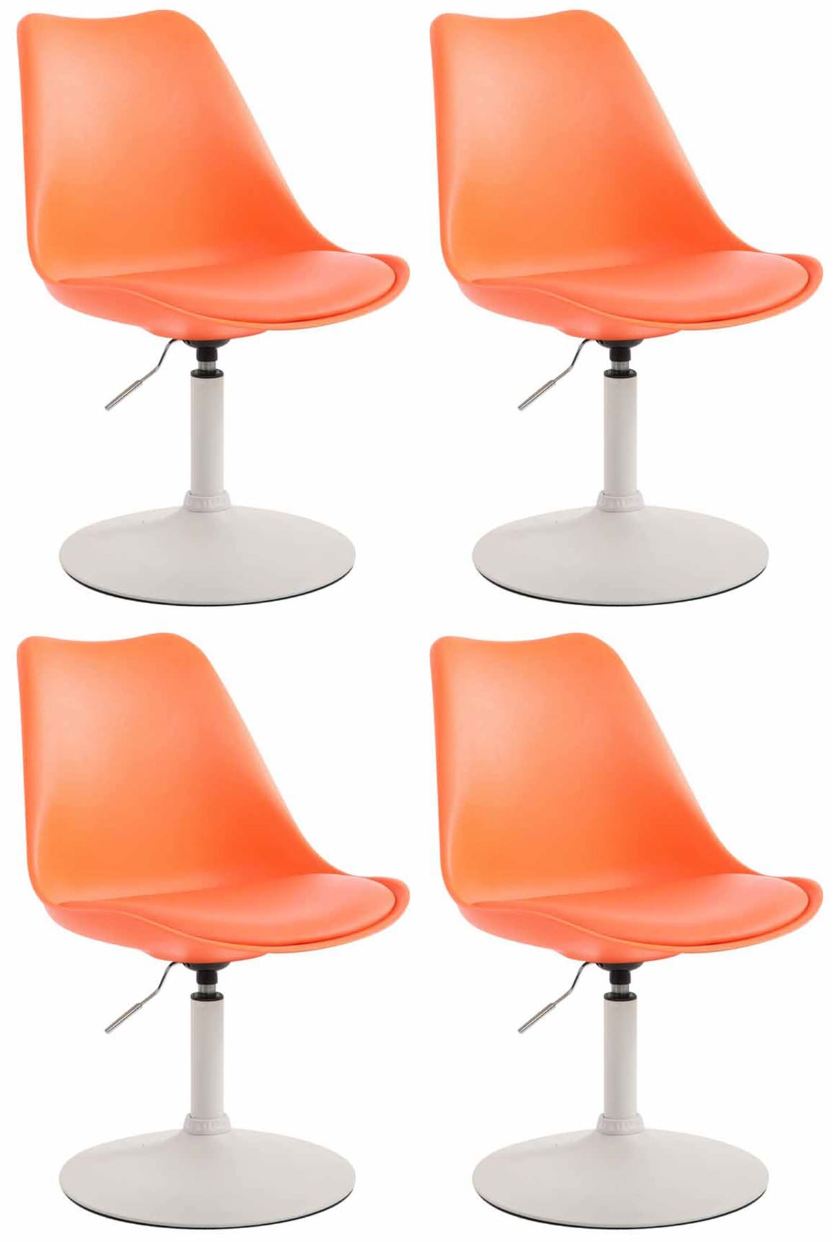 4er Set Esszimmerstühle Maverick W Kunststoff