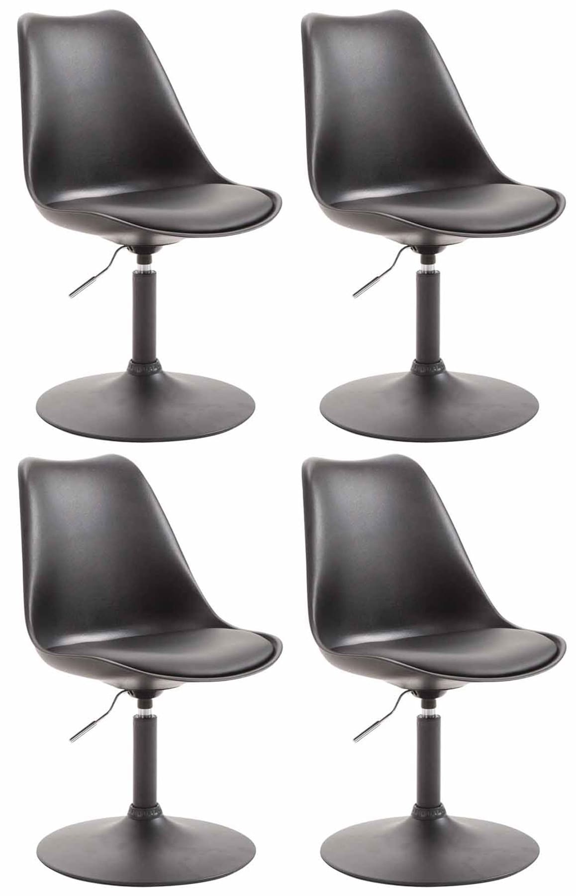 4er Set Esszimmerstühle Maverick B Kunststoff