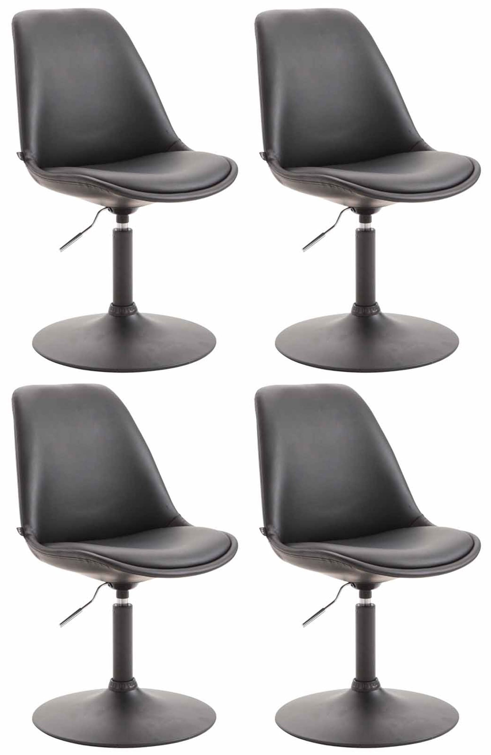 4er Set Esszimmerstühle Maverick B Kunstleder