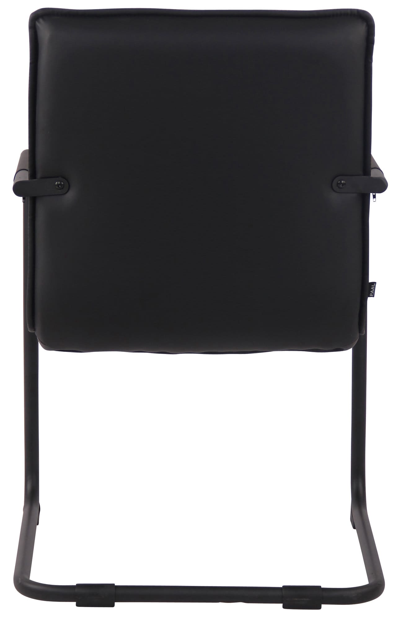2er Set Besucherstühle Gandia Kunstleder Schwarz - Image 6