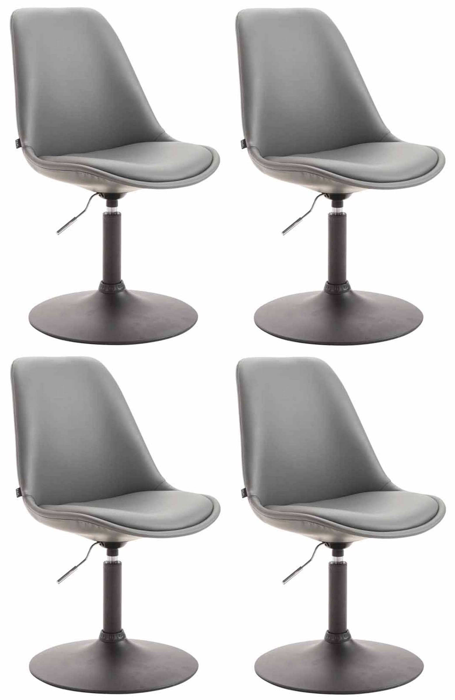 4er Set Esszimmerstühle Maverick B Kunstleder
