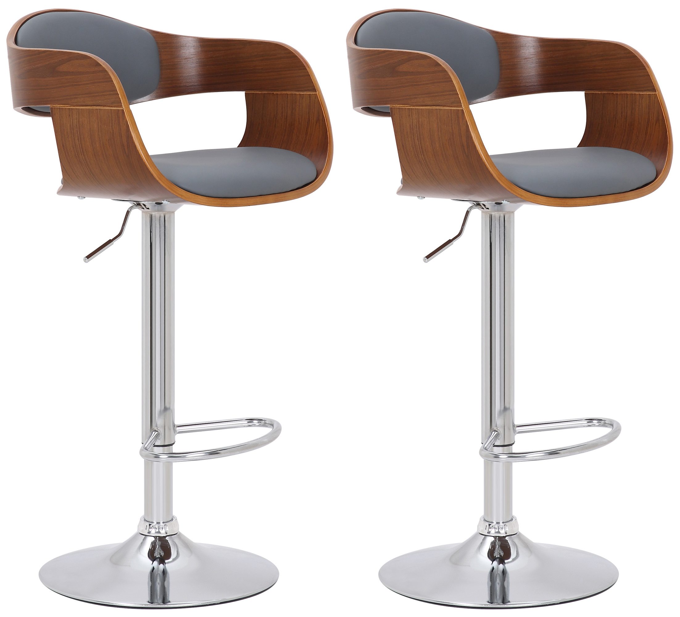 2er Set Barhocker Kingston C Kunstleder