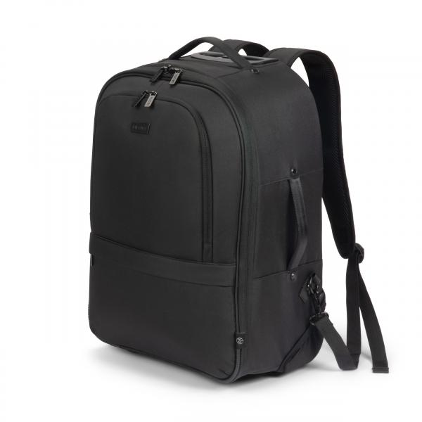 Dicota Backpack Roller Eco Core 14-16 Schwarz NotebooK-Rucksack Mit Integriertem Trolley - Image 3