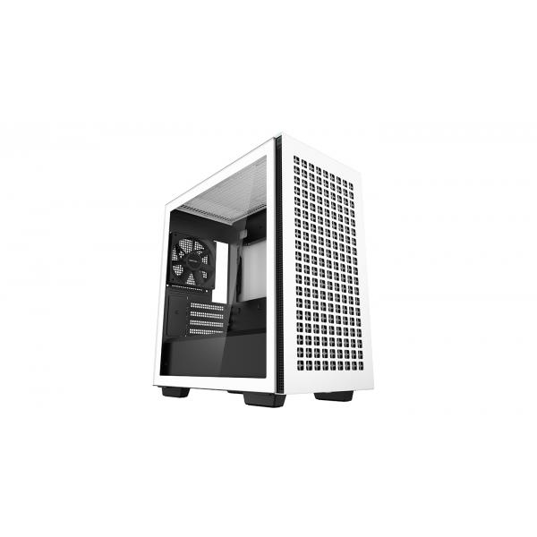Case Per Pc Senza Alimentatore - Deepcool Ch370 (bianco) - Mini Tower - Formato MicrO-Atx