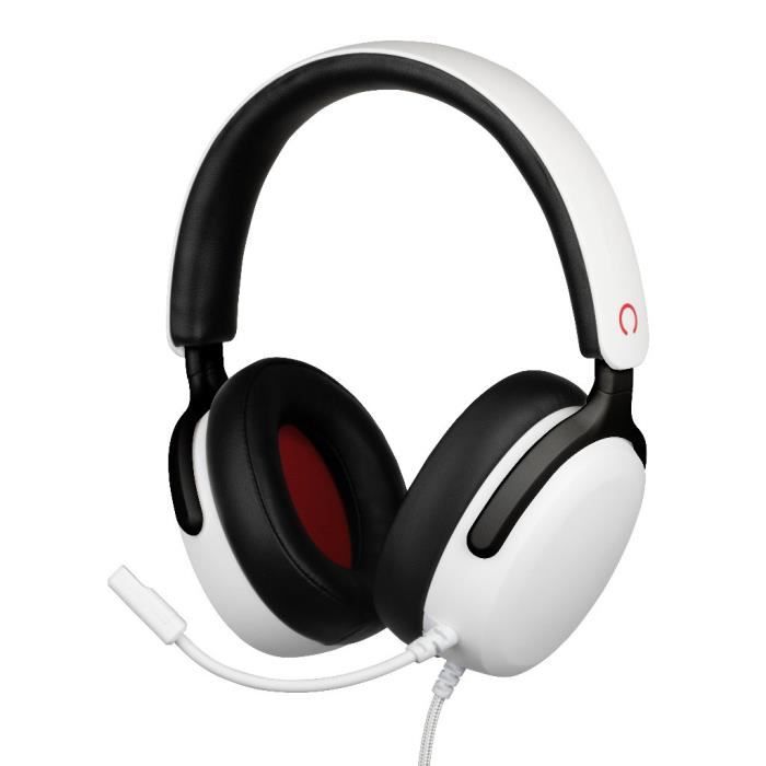Cuffie Da Gioco - Konix - Nexus Cablate OveR-Ear - Nintendo Switch 2 - Altoparlanti Da 40 Mm - Microfono - Jack Da 3,5 Mm - Bianco