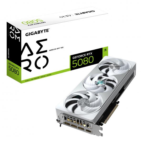 Scheda Grafica - Gigabyte - Geforce Rtx 5080 Aero Oc Sff - 16 gb