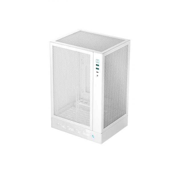 Deepcool Ch170 Case Mini Tower Digitale Senza Alimentatore - Formato M-Itx - Bianco
