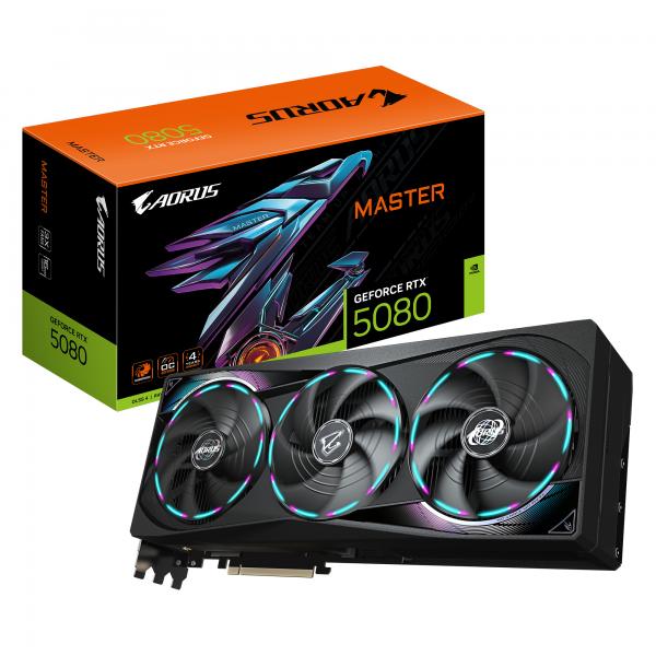 Scheda Grafica - Gigabyte - Aorus Geforce Rtx 5080 Master - 16 gb