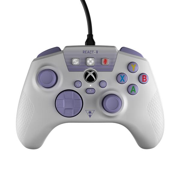 Controller Di Gioco Per Pc/xbox - ReacT-R - Cablato - Bianco E Viola