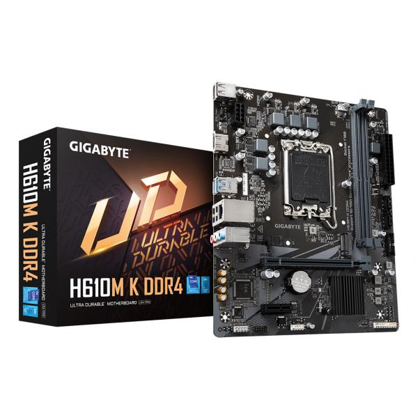 Scheda Madre - Gigabyte - H610m K Ddr4