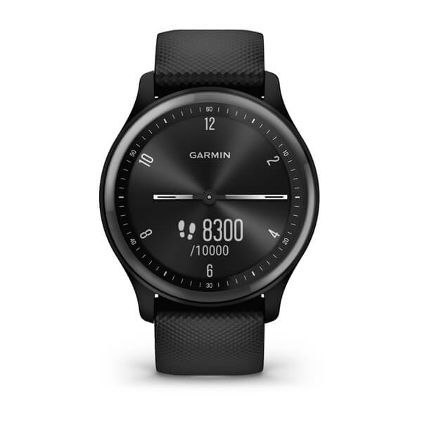 Orologio Sportivo Garmin Vivomove Sport Smart Con Lancette E Touchscreen - Nero Ardesia - Image 4