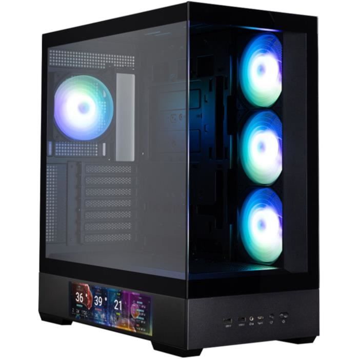 Case Senza Alimentatore - Zalman P40 Ds - MiD-Tower - Formato Atx - Nero