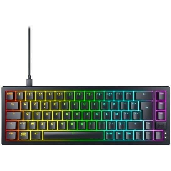 Teclado Mecánico Para Juegos - Cherry Xtrfy K5v2 Compact - Formato 65% - Iluminación Led Rgb - Negro