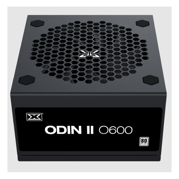 Alimentatore Pc - Xigmatek - Odin Ii O600 - 600w - 80plus - Non Modulare - Ventola Da 120mm - Nero