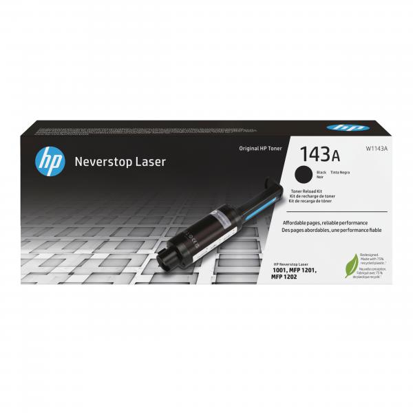 Kit Di Ricarica Toner Nero Originale Neverstop Hp 143a (w1143a), Per Serie Hp Neverstop 1000/1200