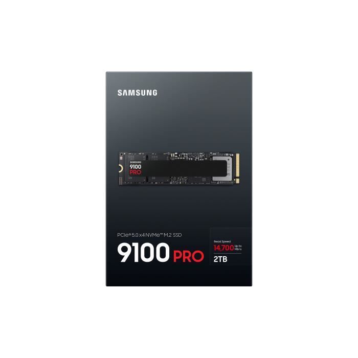 Samsung - 9100 Pro - Ssd Interno - Nvme M.2 Pcie 5.0 X4 - 2 Tb - Velocità Di Lettura Fino A 14.800 Mb/s - MZ-Vap2t0bw - Image 5