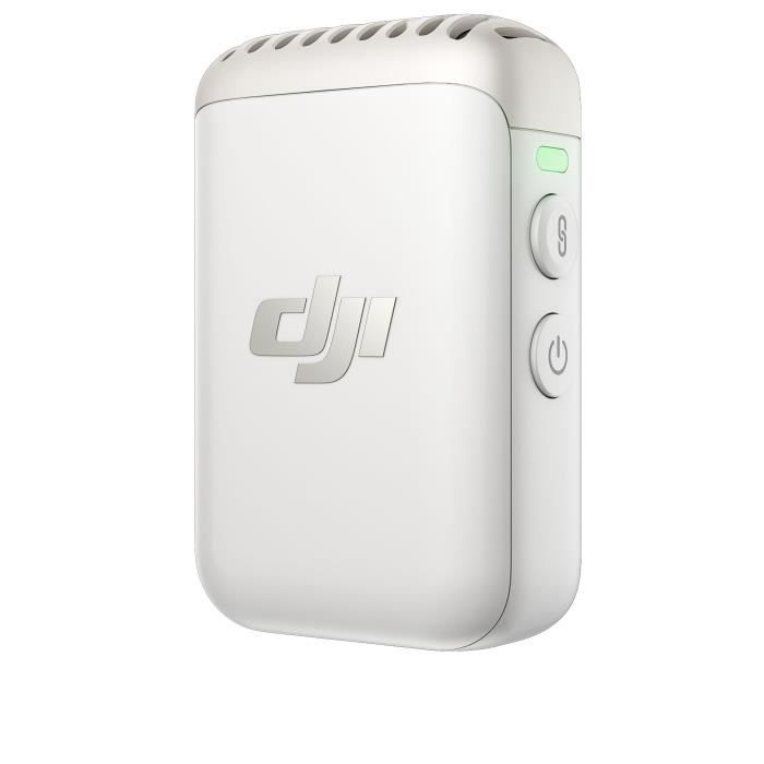 Trasmettitore Wireless - Dji - Mic 2 - Bianco Perla - Audio Hd - Registrazione A 32 Bit