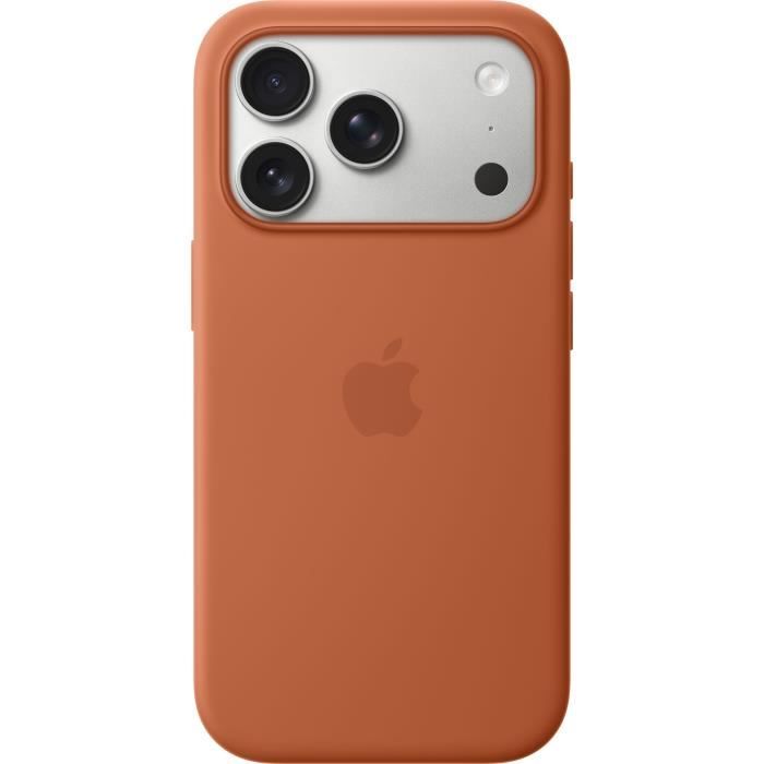 Apple Iphone 17 Pro - Custodia In Silicone Con Magsafe - Terracotta