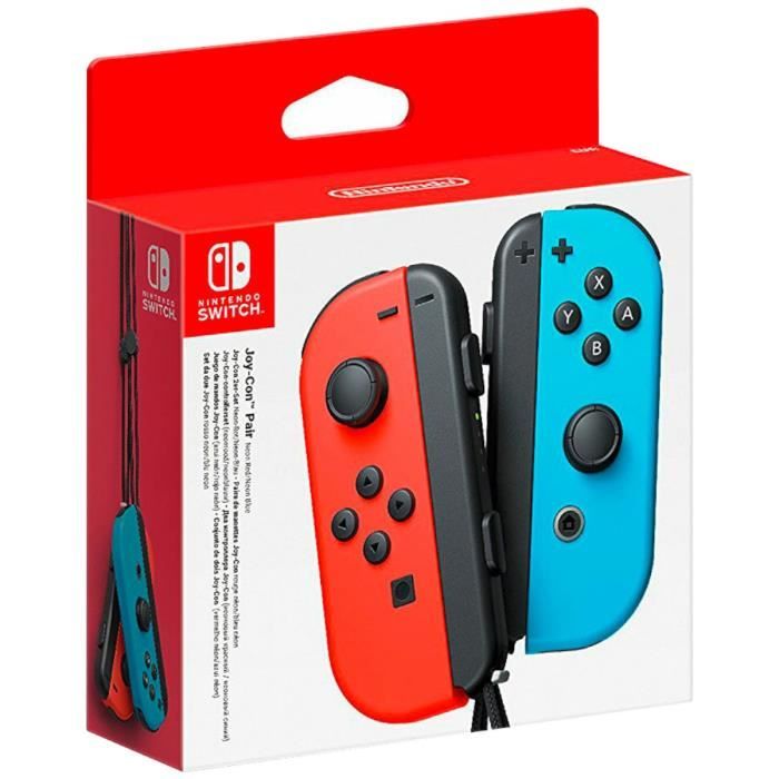 Controller JoY-Con Blu Neon / Rosso Neon Per Interruttore Console