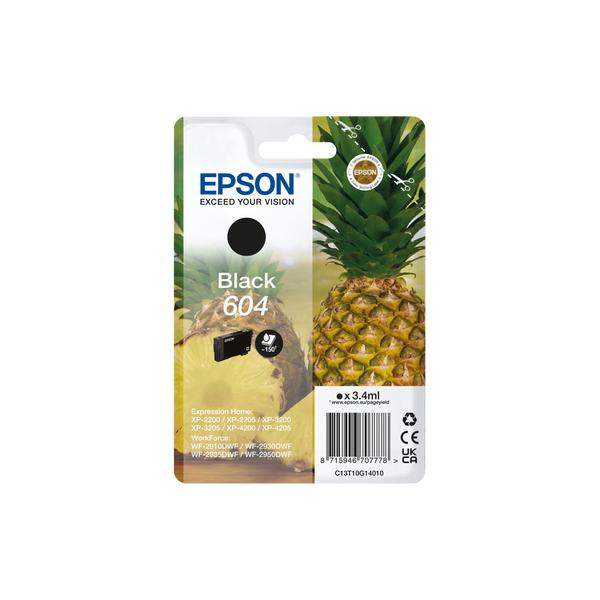 Inchiostro - Epson - Pineapple 604 - Nero - Originale - 150 Pagine