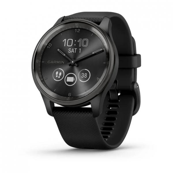 Garmin Vivomove Trend Orologi Collegati - Silicone - Black ww