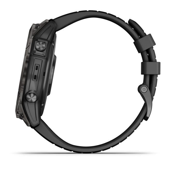 Garmin - Epix Pro (gen2) - Orologio Collegato Ad Alte Prestazioni - 51 Mm - Acciaio, Grigio Con Braccialetto Nero - Image 4