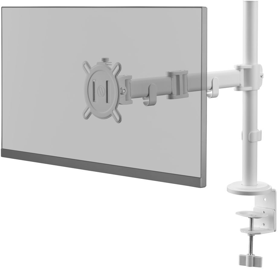 "supporto Per Monitor Intelligente - One For All - Vesa 100 - Braccio Singolo - 13 E 32"" - 8 Kg Max - Altezza Regolabile - Bianco" - Image 4