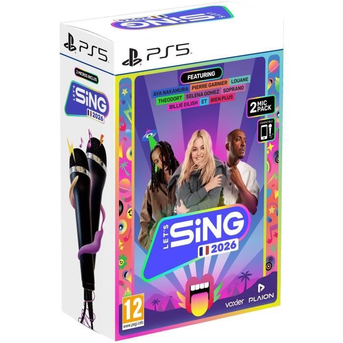 Let's Sing 2026 + 2 Microfoni - Gioco Ps5