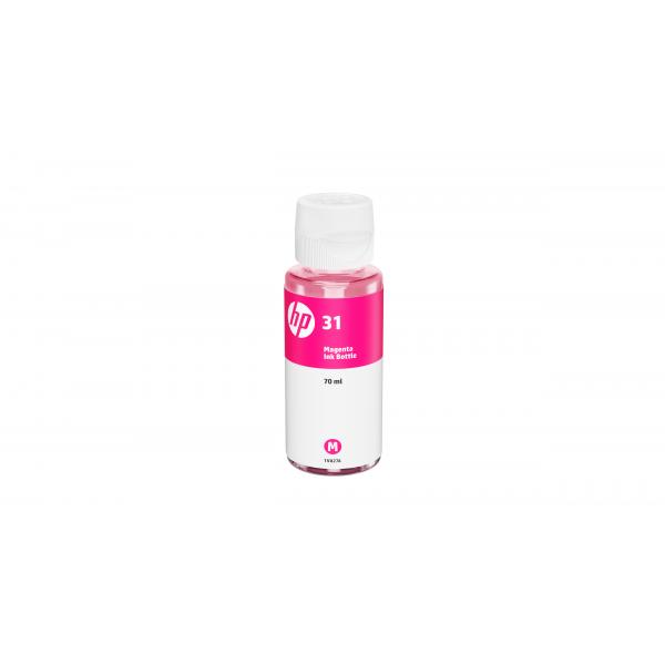 Flacone Di Inchiostro Magenta Originale Hp 31 Da 70 Ml (1vu27ae)
