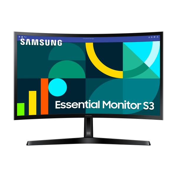 Schermo Pc - Samsung - S24d366gau - 24 Fhd 1800r - Pannello Va - 100hz - 4ms - 1 Hdmi - Inclinabile - Nero
