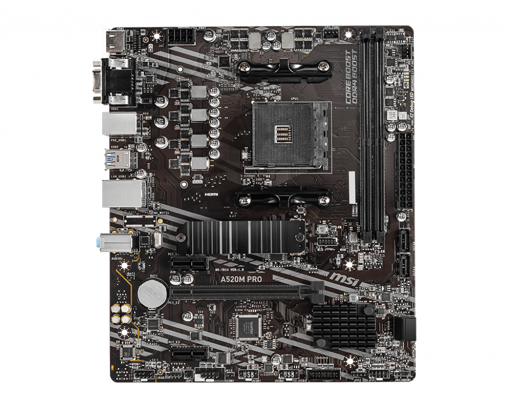 Scheda Madre - Msi - A520m Pro