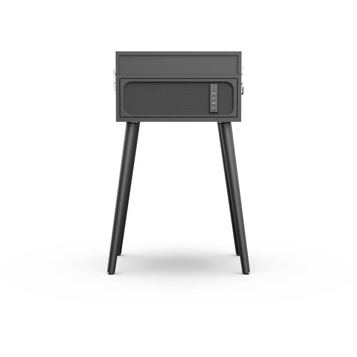 Giradischi In Vinile Ryght Alto Su Supporti - Nero - Altoparlante Bluetooth Integrato