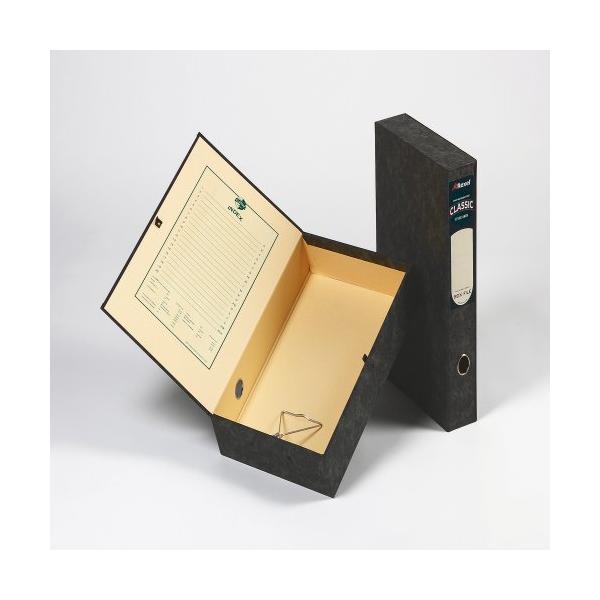Rexel 30115east Scatola Per La Conservazione Di Documenti (rexel Classic Lock Spring Box File Paper On Board Foolscap 70mm Spine Width Press Button C